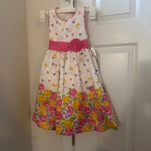 American Princess Floral Dress with Pink Accents 5